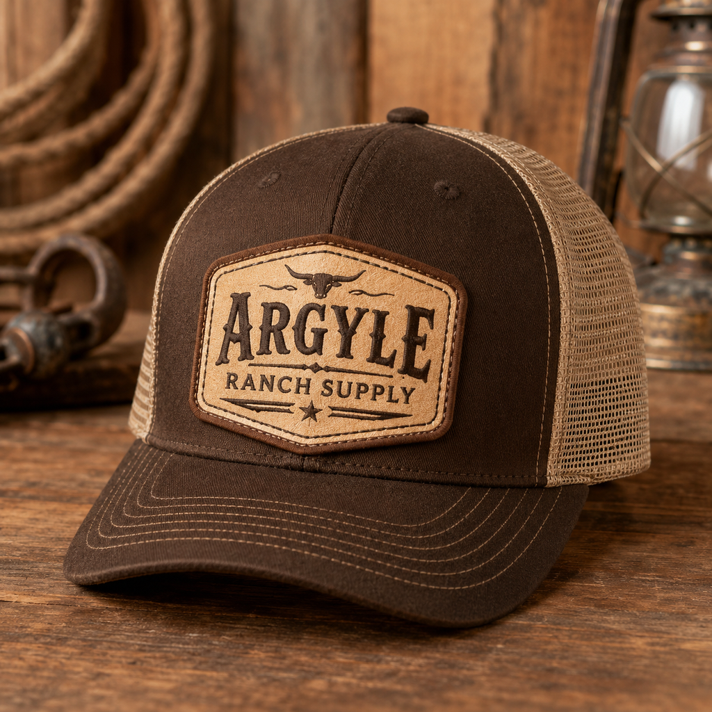 Argyle Ranch Supply Trucker Hat