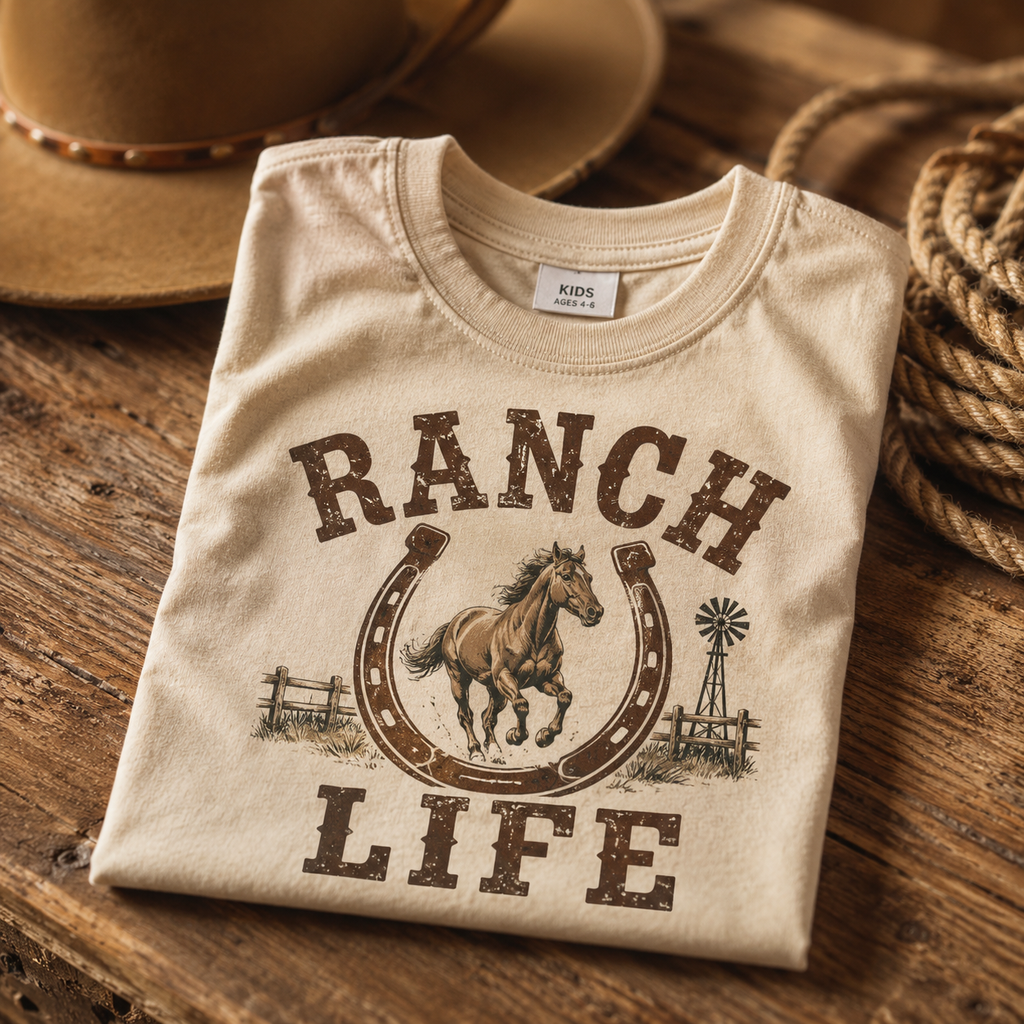 Kids Ranch Life Tee
