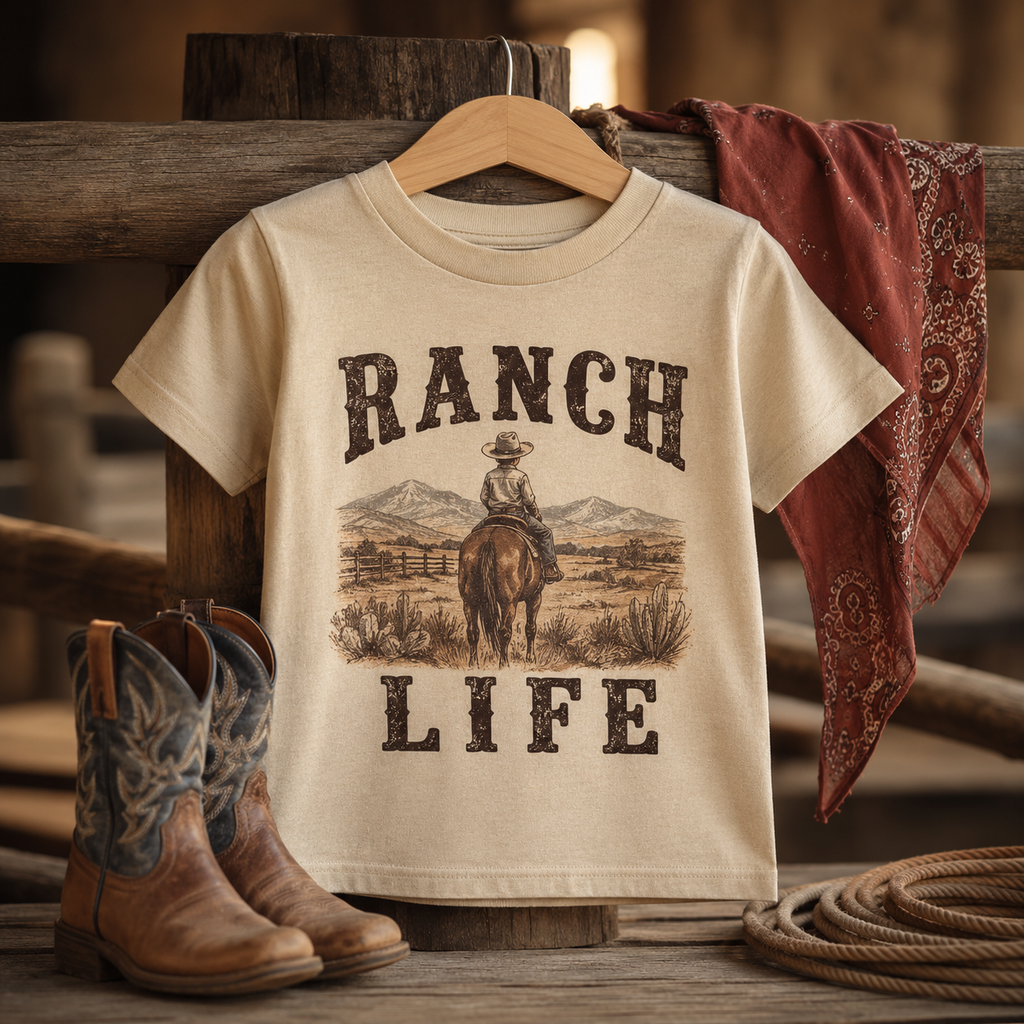 Kids Ranch Life Tee