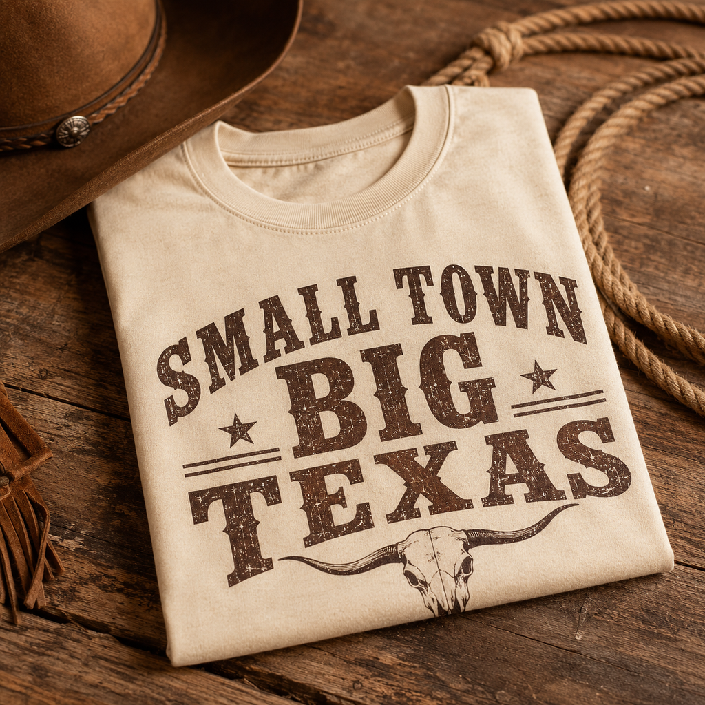 Small Town Big Texas Tee