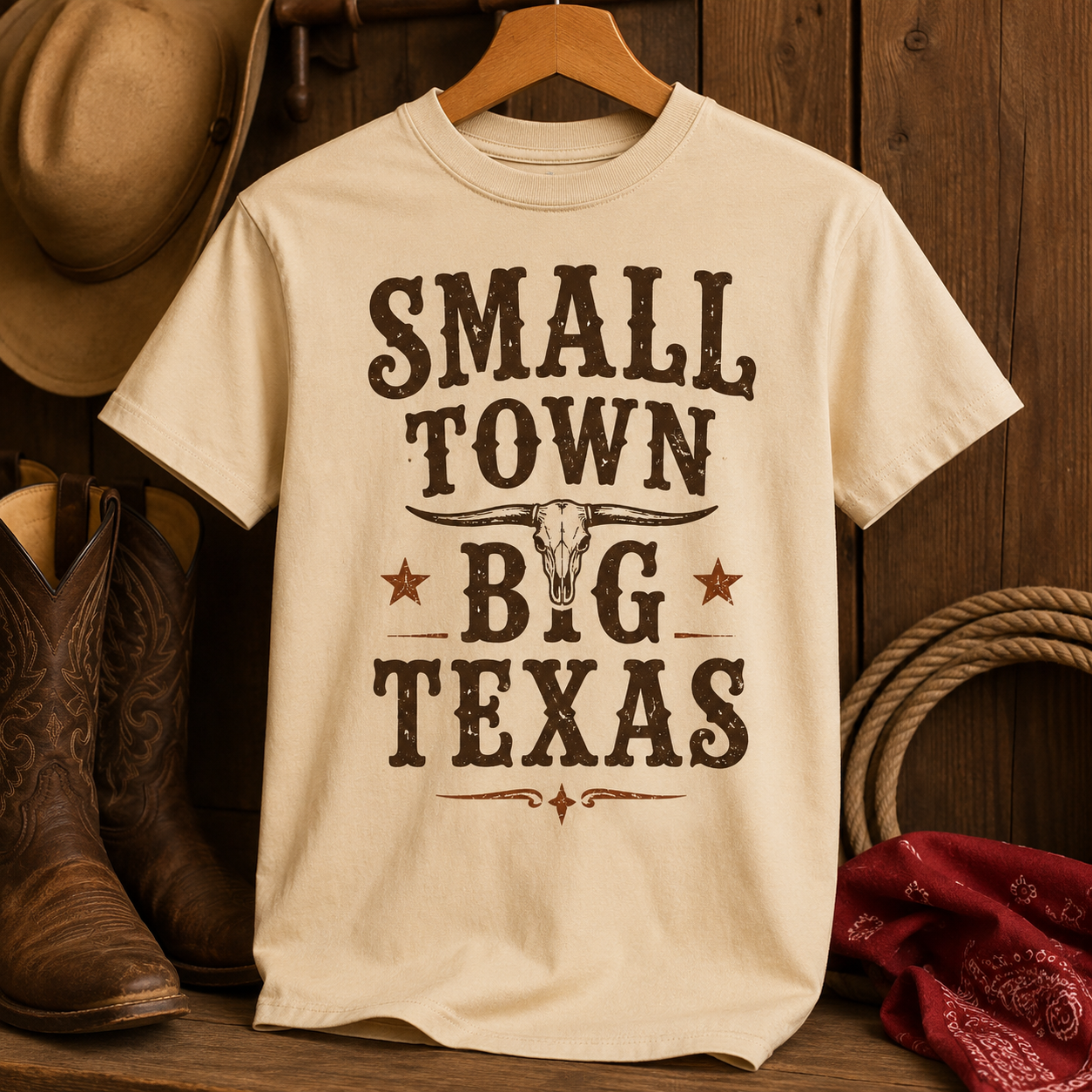 Small Town Big Texas Tee